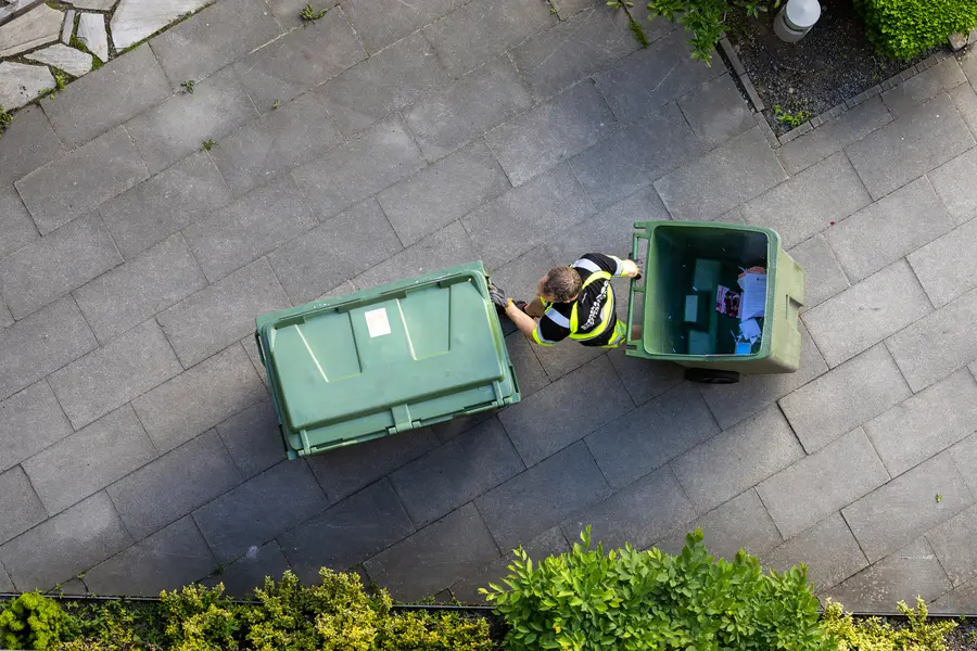Garbage Collection in Milan, MI